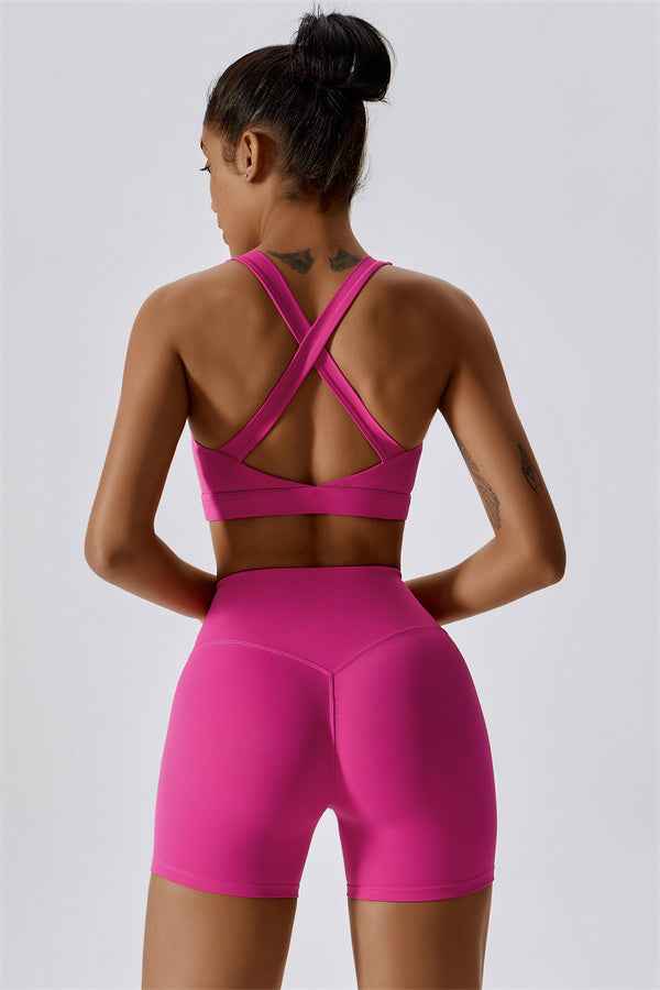 The Eloise Sports Bra Shorts 2-Piece Set