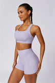 The Eloise Sports Bra Shorts 2-Piece Set