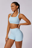 The Eloise Sports Bra Shorts 2-Piece Set