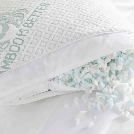 Adjustable Bamboo Cooling Pillow | Queen & King