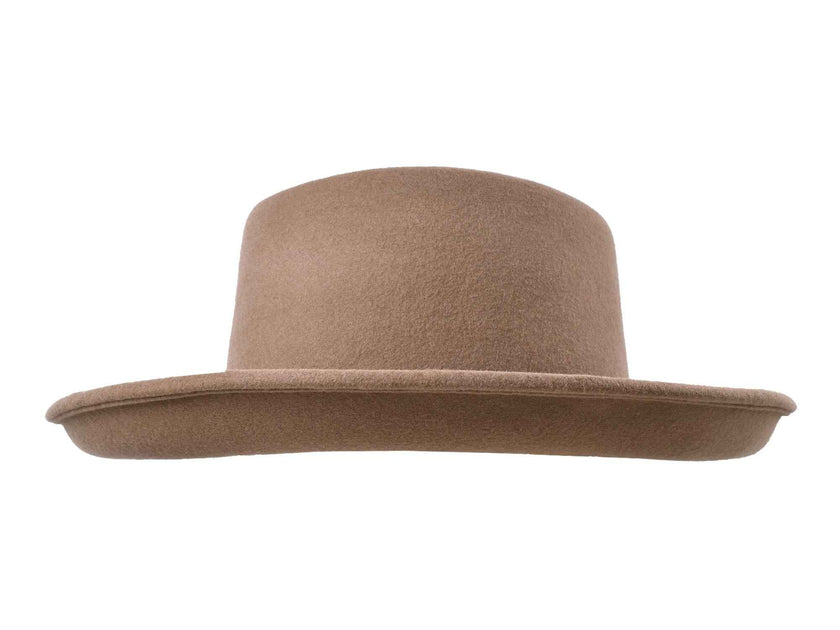 Outdoor Merino wool felt hat Rust