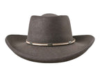 Outdoor Merino wool felt hat Rust
