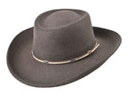 Outdoor Merino wool felt hat Rust