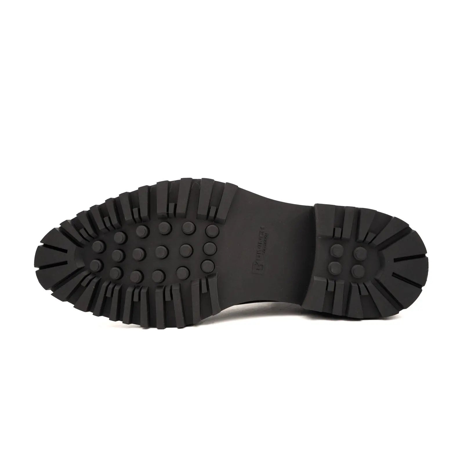 Black Leather Platform Chelsea