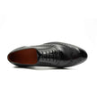 Black Men's Goodyear Welted Brogue Leather Shoes
