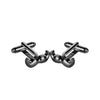 Black Moustache Cufflinks