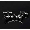Black Moustache Cufflinks