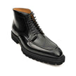 Black Patent Lug Sole Boot