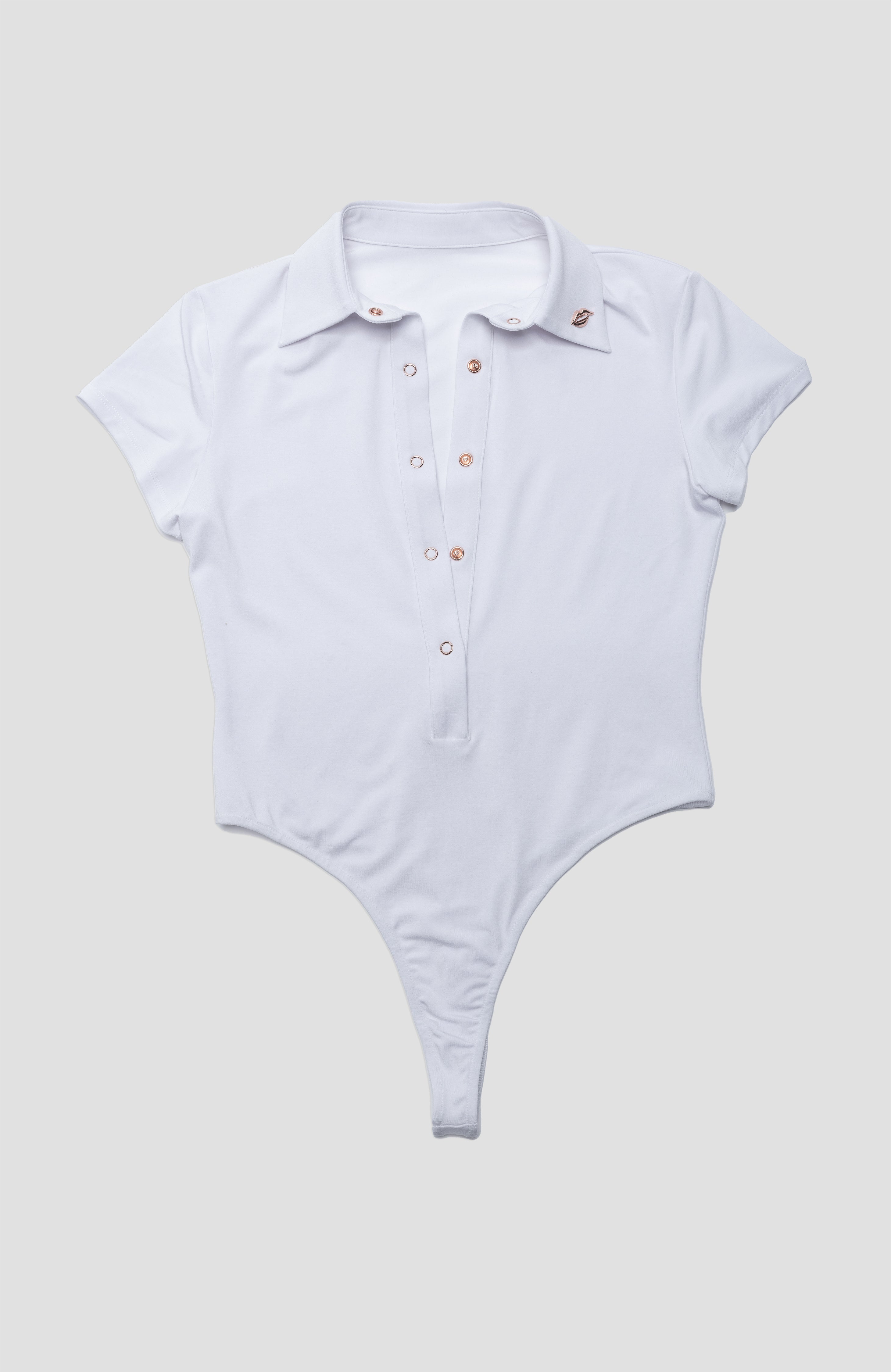 Foreplay Women’s Golf Polo Bodysuit - Short-Sleeve