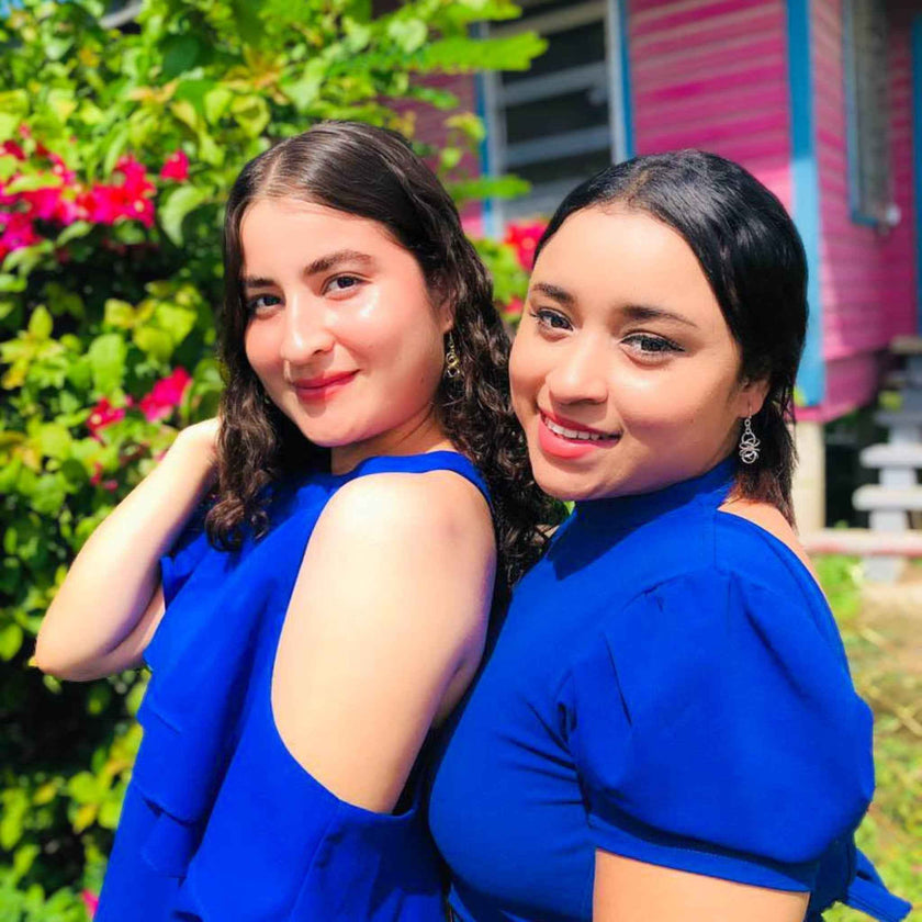 Brickhouse silver earrings