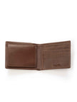 Wealth Ward Brown Bi-folded Wallet