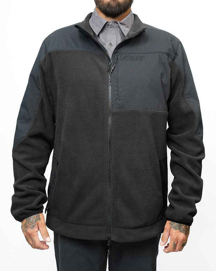 Bruin Fleece Zip Up - Black