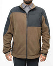 Bruin Fleece Zip Up- Major Brown