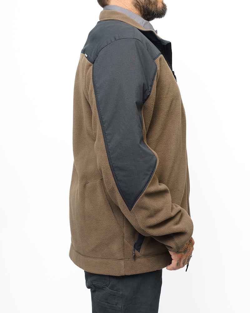 Bruin Fleece Zip Up- Major Brown
