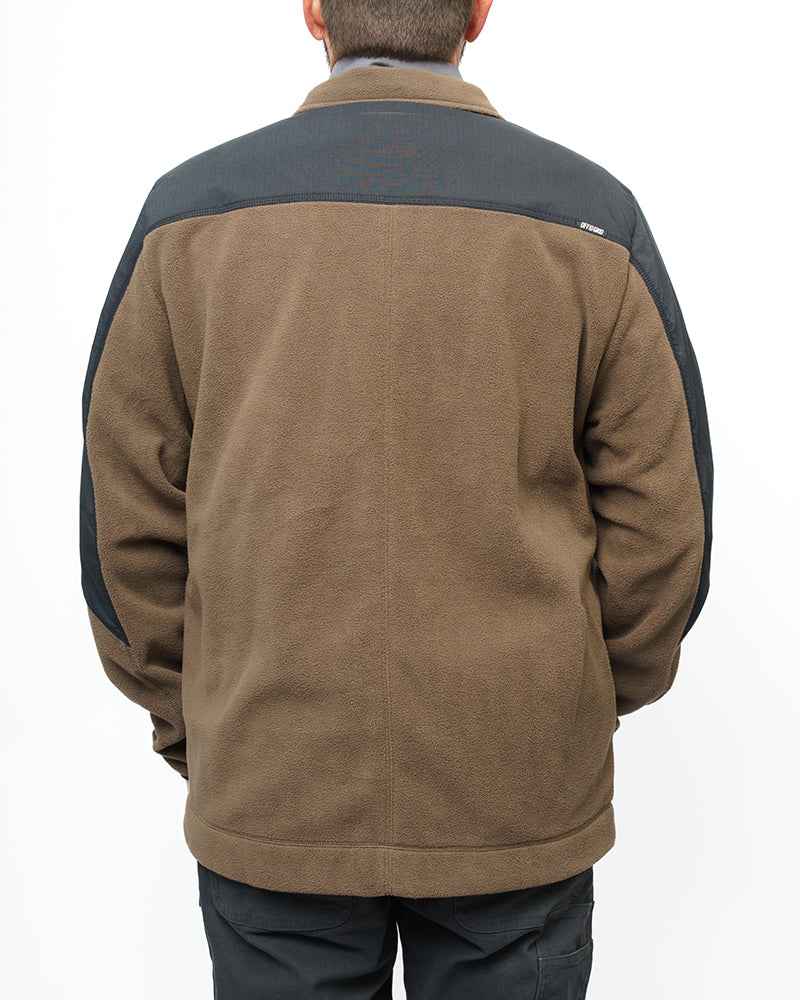 Bruin Fleece Zip Up- Major Brown
