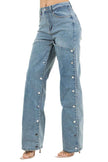 WOMEN FASHION STYLE DENIM PANTS