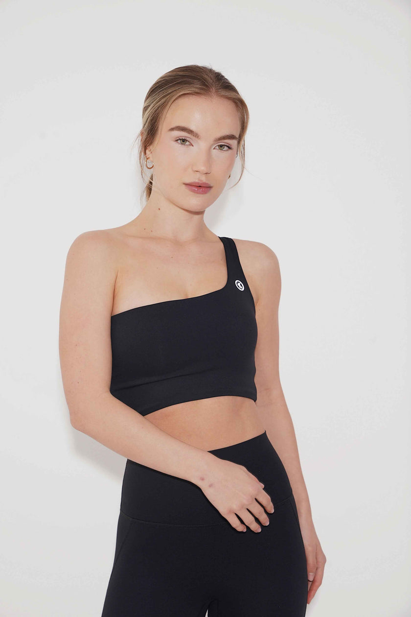 I Am Wise Tie up Bra in Black