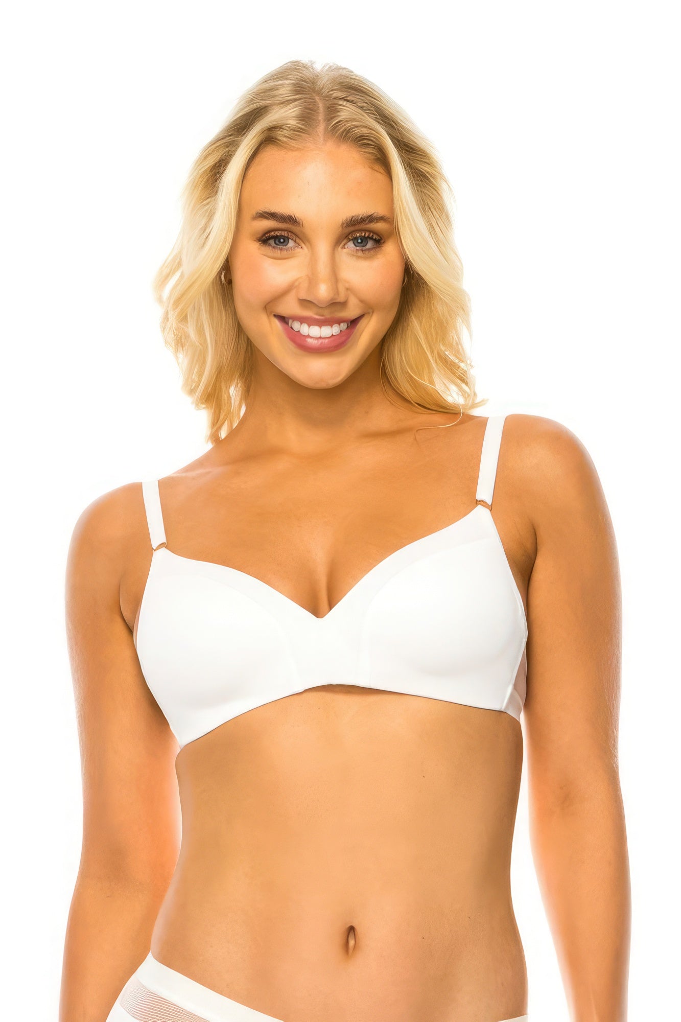 Mesh Band No Wire Bra - Pikemla