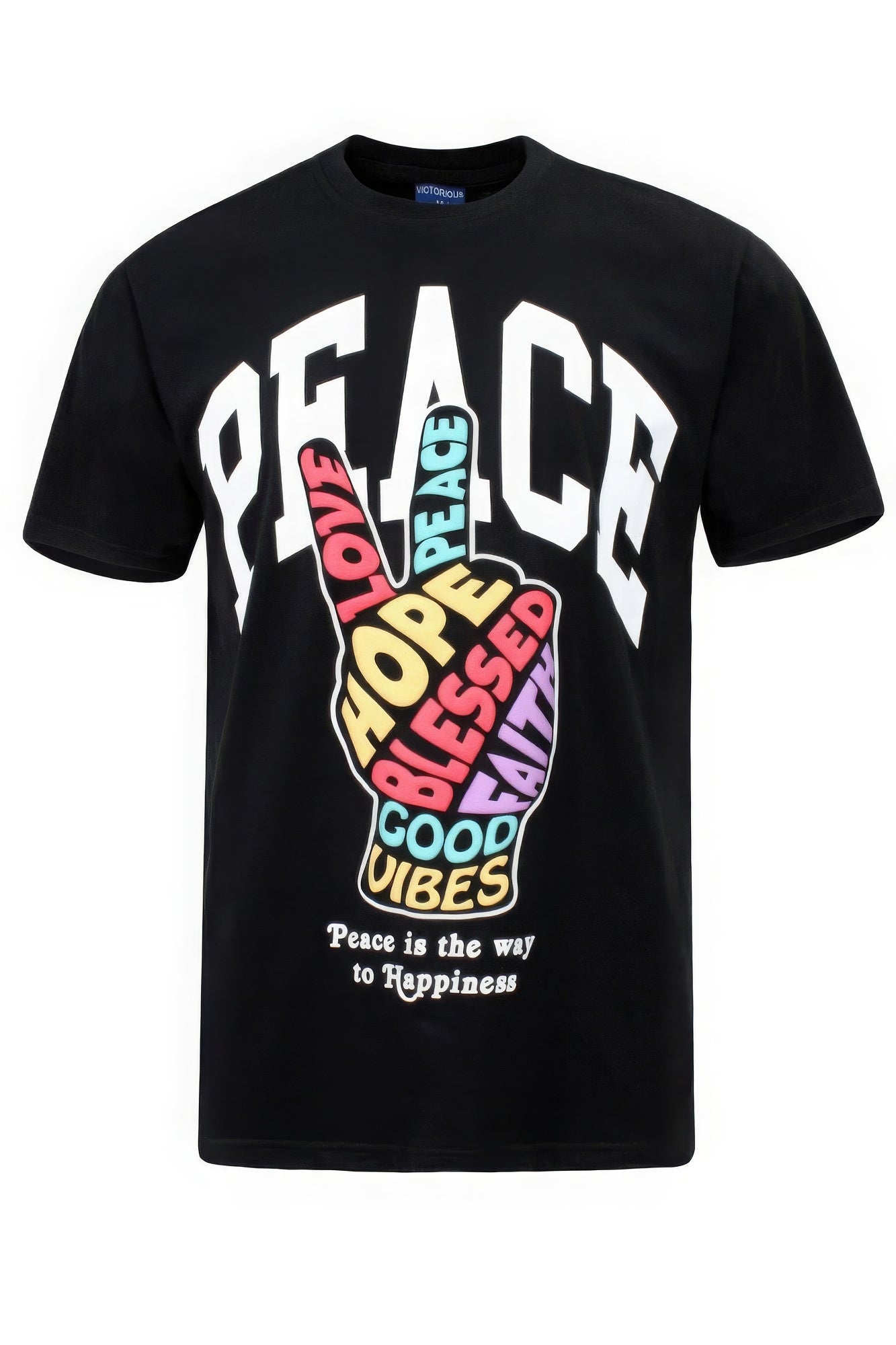 Peace Hand Sign T-shirts - Pikemla