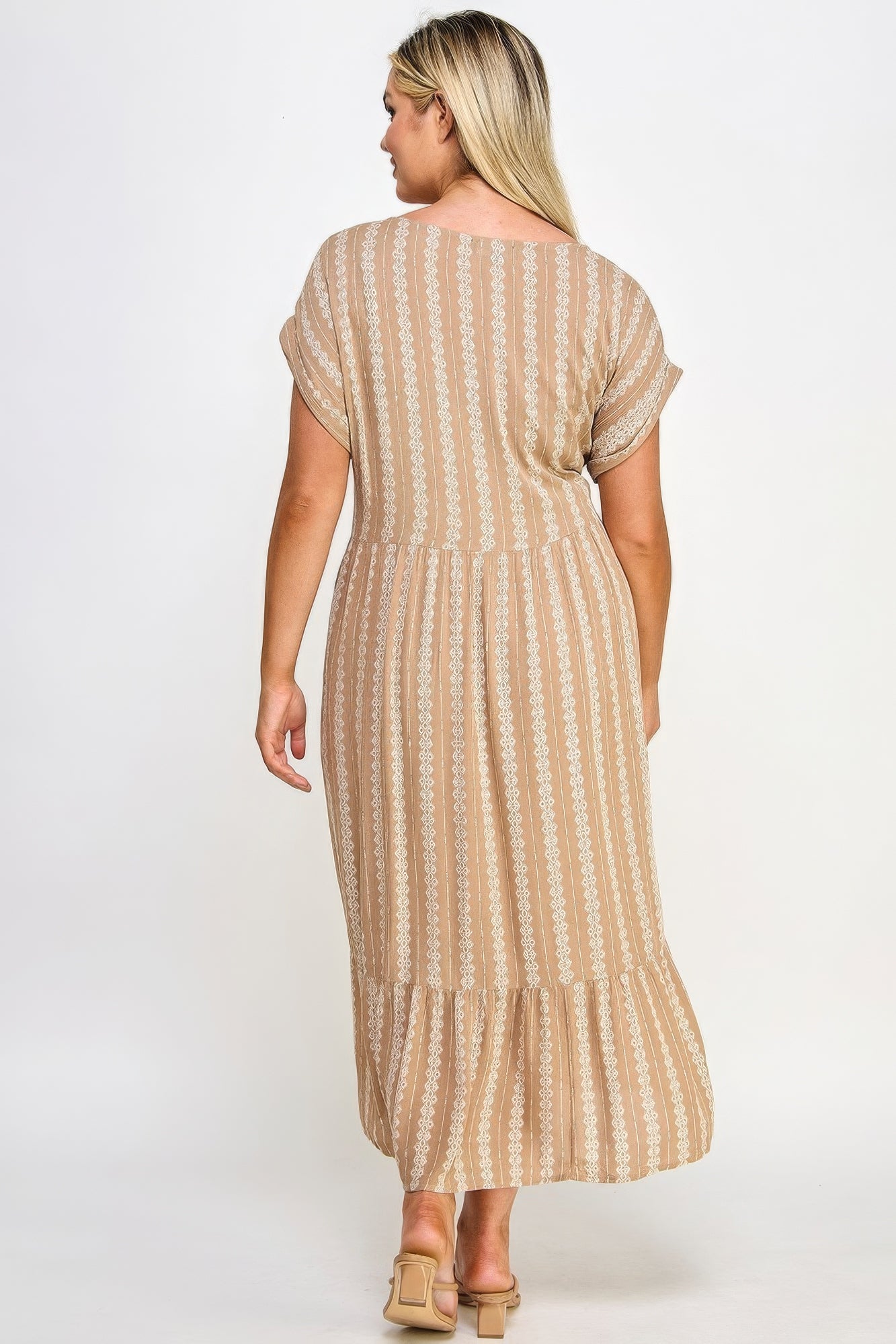 Boho Maxi Dress W/ Slip - Pikemla