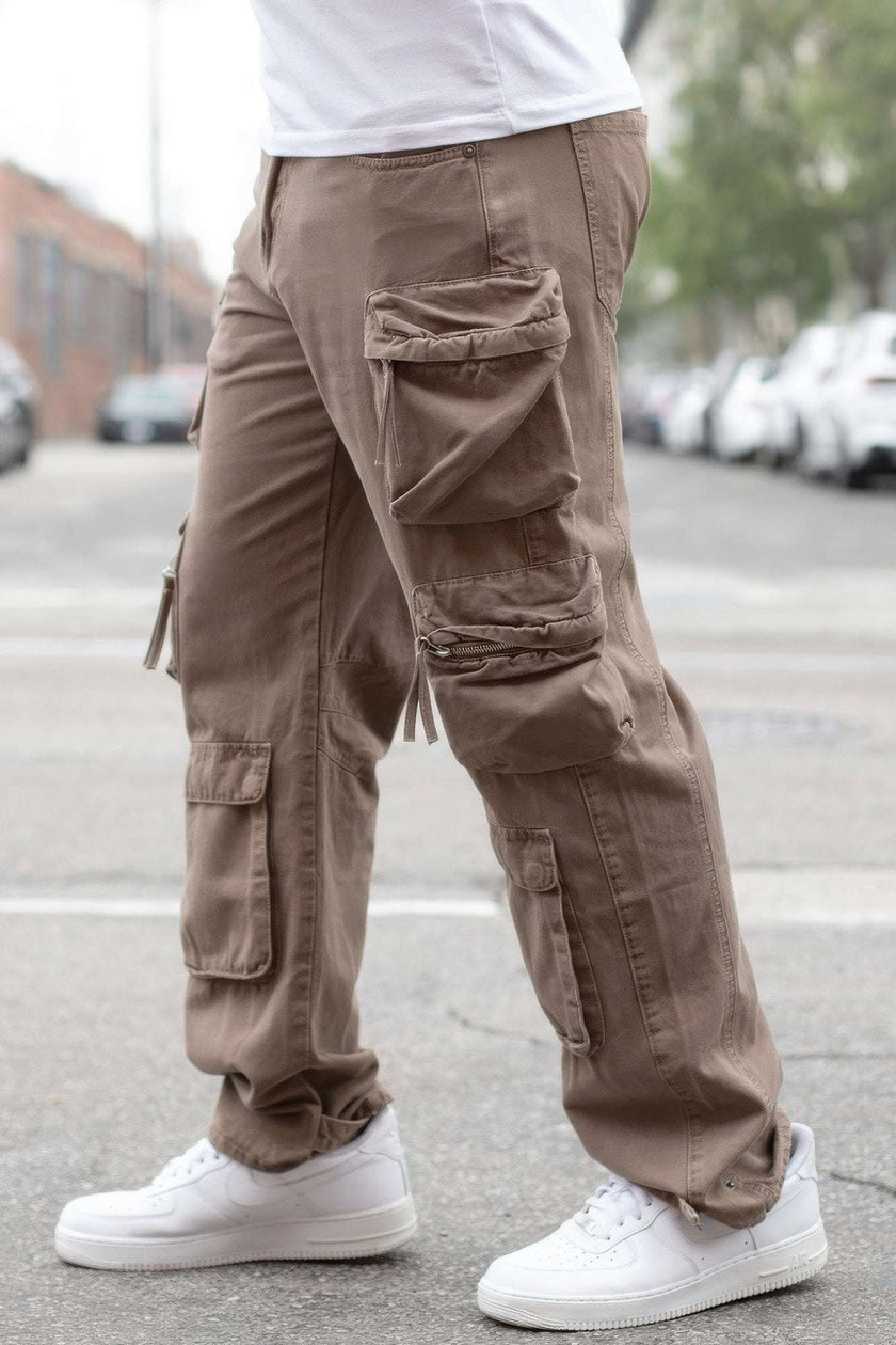 Baggy Fit Cargo Pants - Pikemla