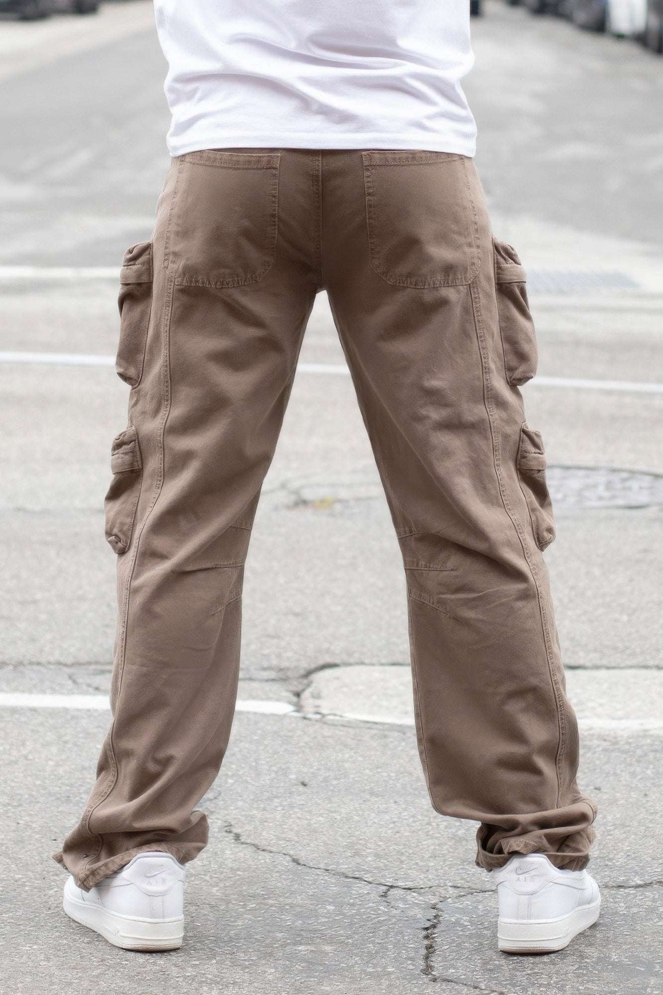 Baggy Fit Cargo Pants - Pikemla