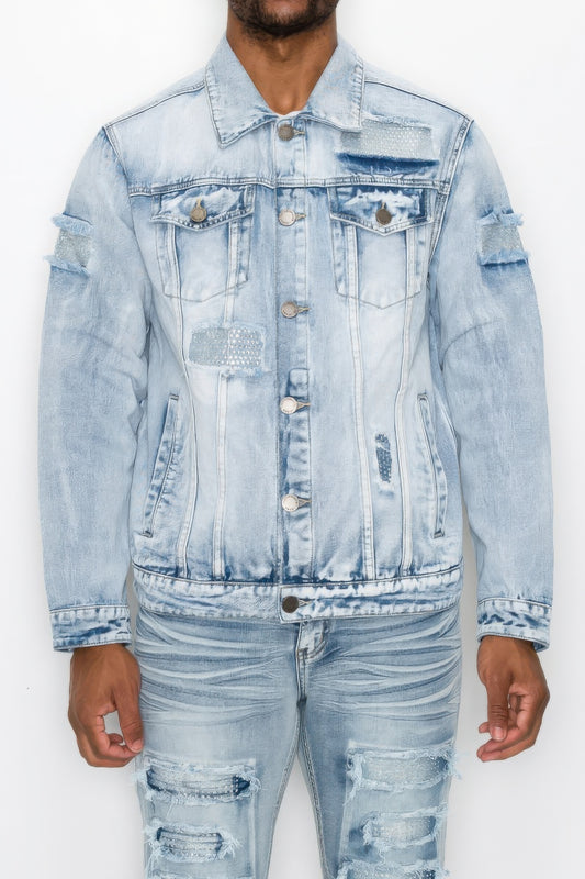 Diamond Denim Jacket