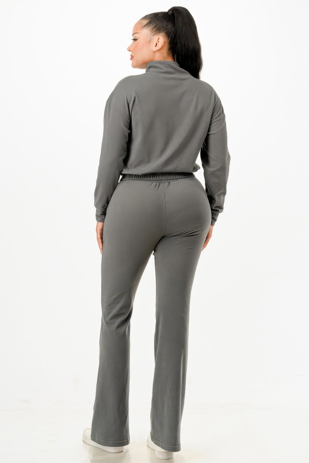 Soft Zipup Track Suit Set - Pikemla