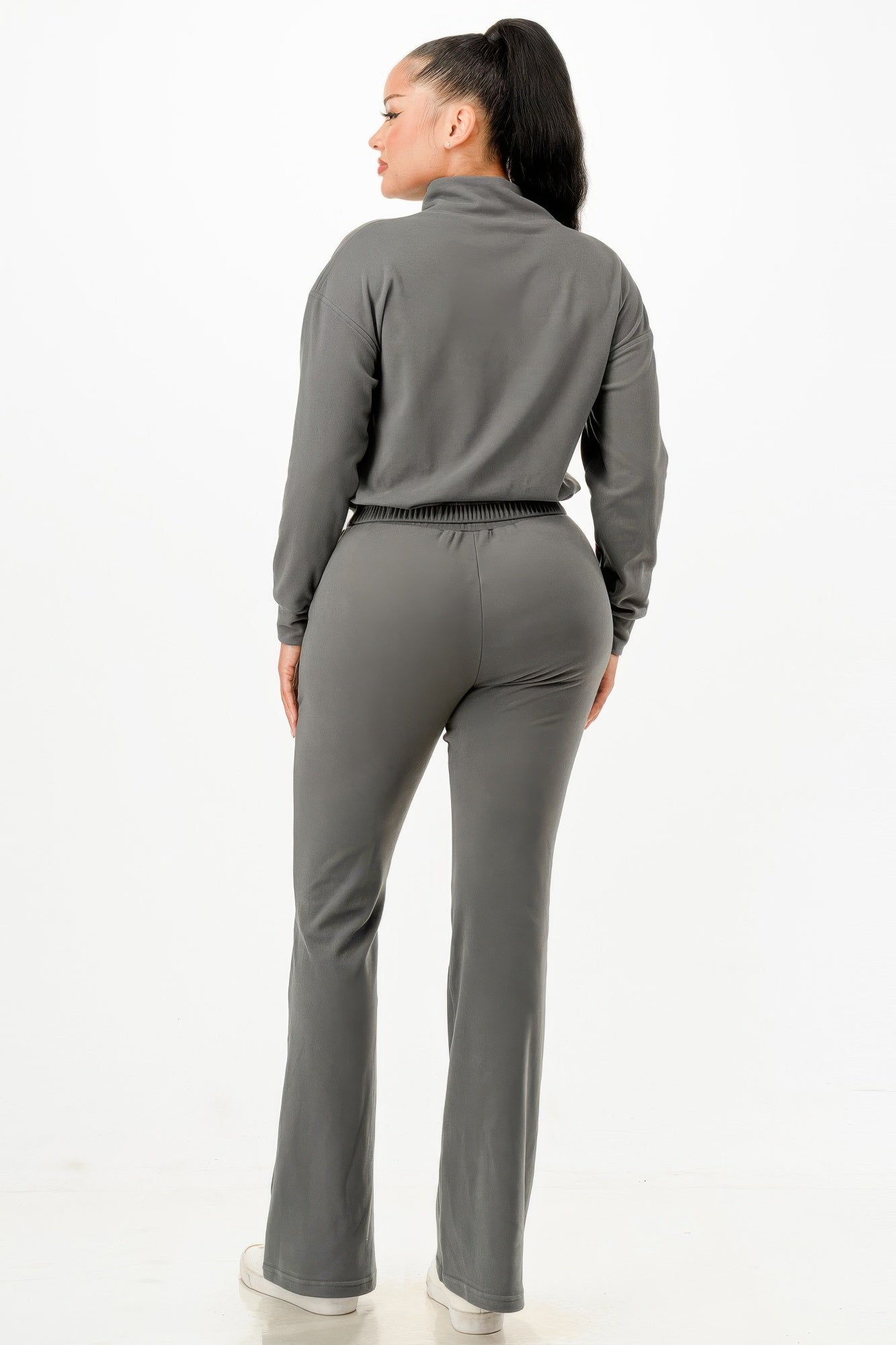 Soft Zipup Track Suit Set - Pikemla