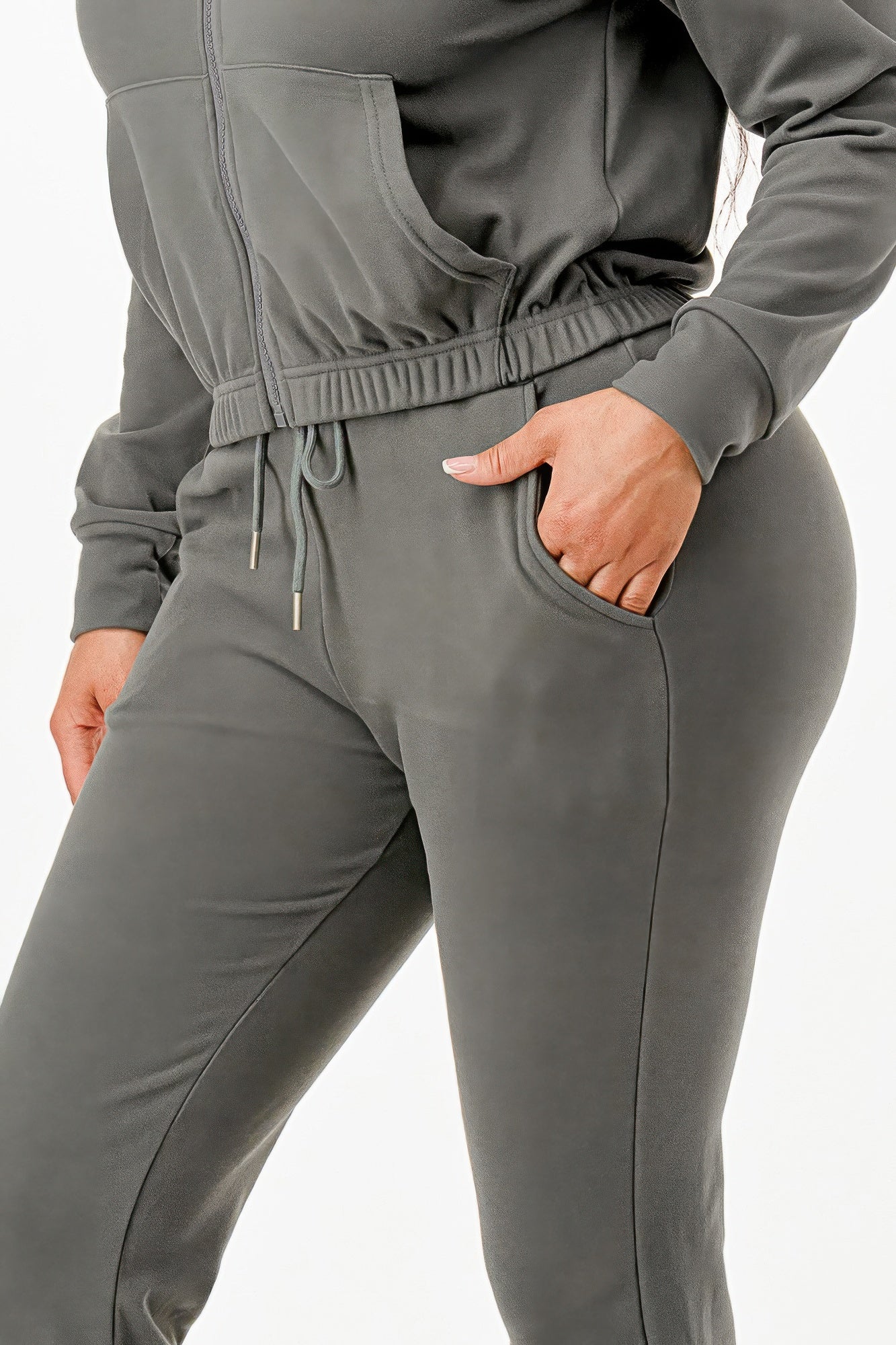 Soft Zipup Track Suit Set - Pikemla