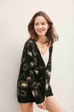 Leopard Button Down Cardigan
