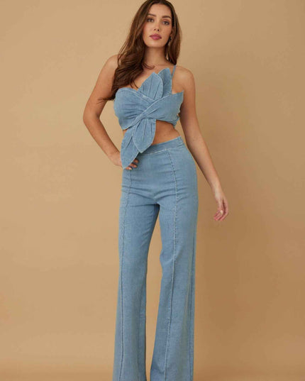 Single Strap Wrap Flower Set