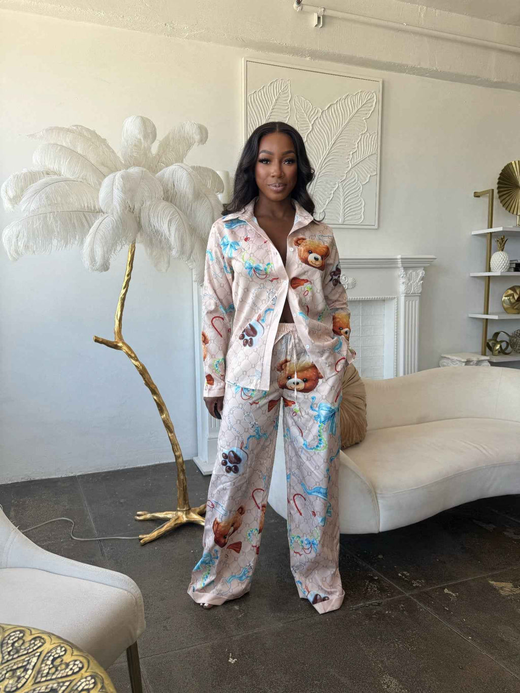 Teddy Dreams Pants Set