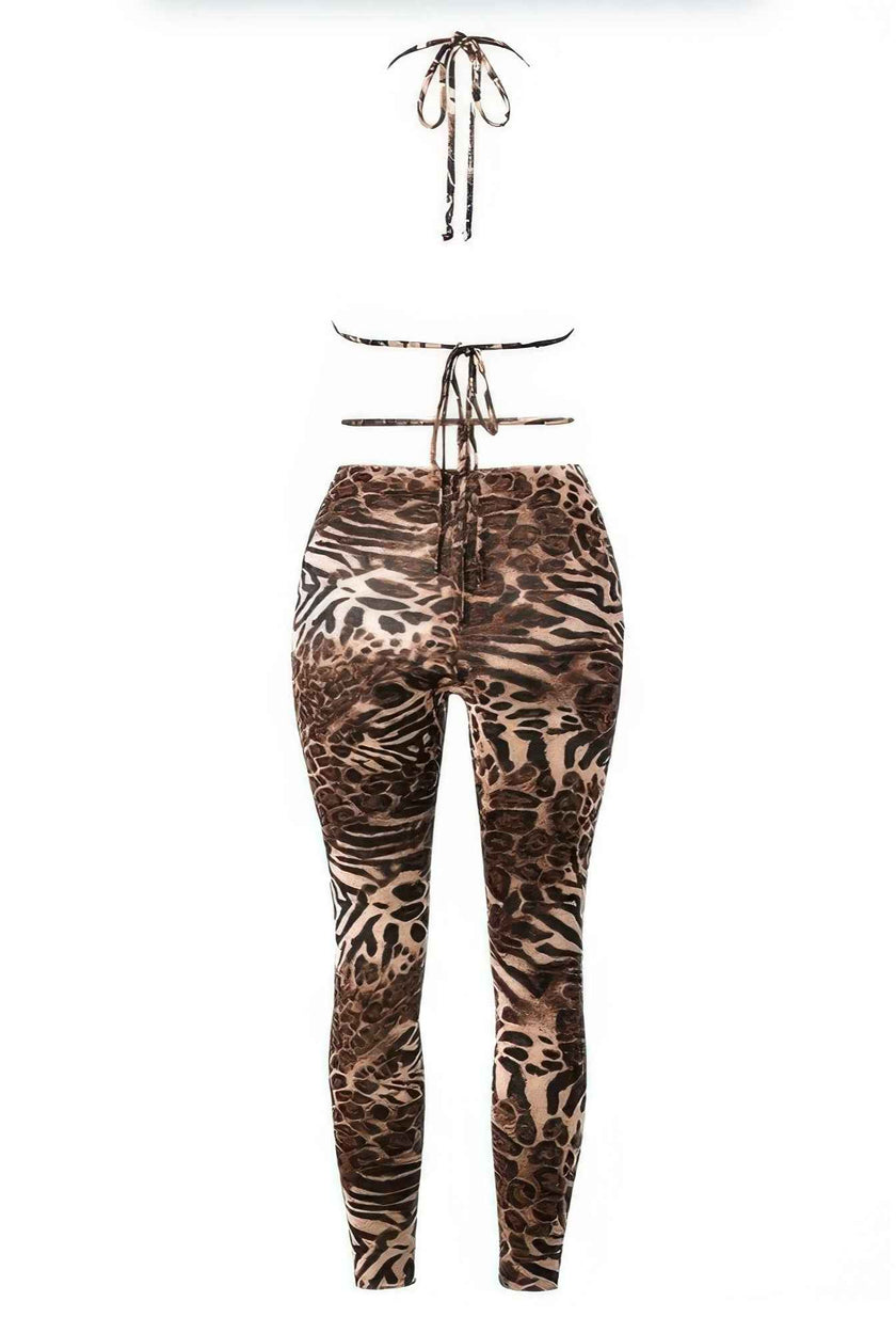 Leopard Cheetah Intertwined Set