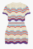 Zig Zag Crochet Two Piece Set