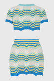 Zig Zag Crochet Two Piece Set