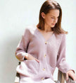 Button Down Knit Cardigan