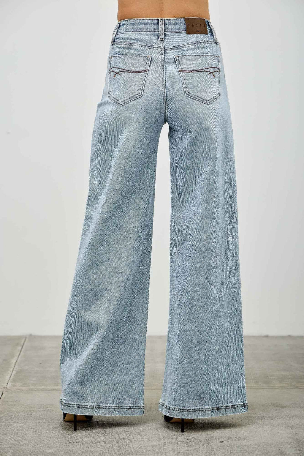 High Rise Wide Leg
