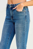 Tummy Control Mid Rise Skinny Bootcut