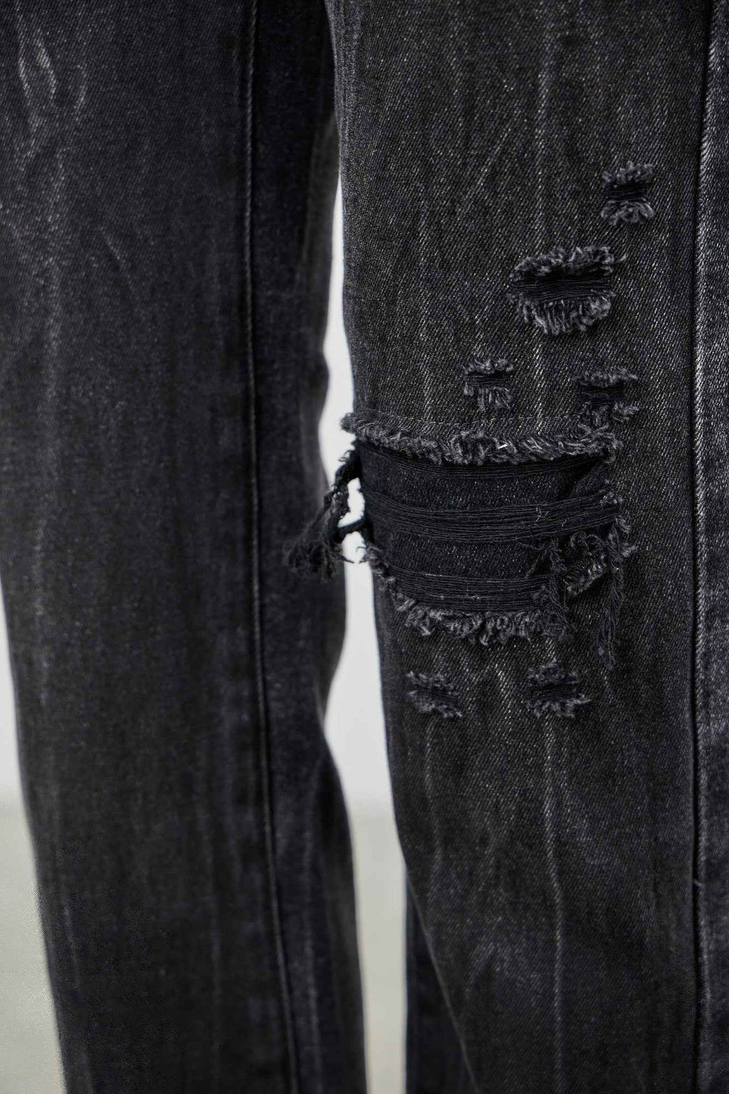 High Rise Slim Fit With Button Fly