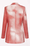Notched Collar Mini Dress Blazer