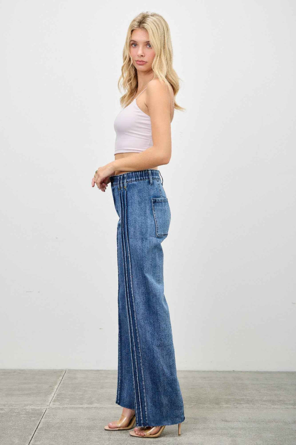 High Rise Straight With Front Lines