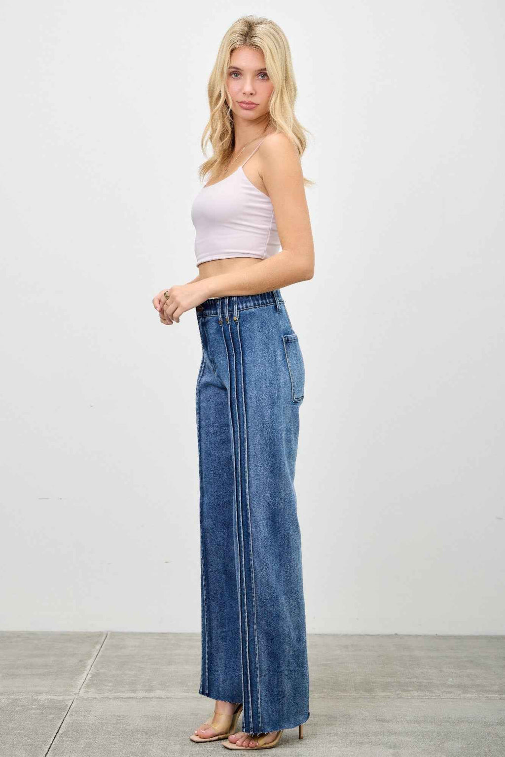 High Rise Straight With Front Lines