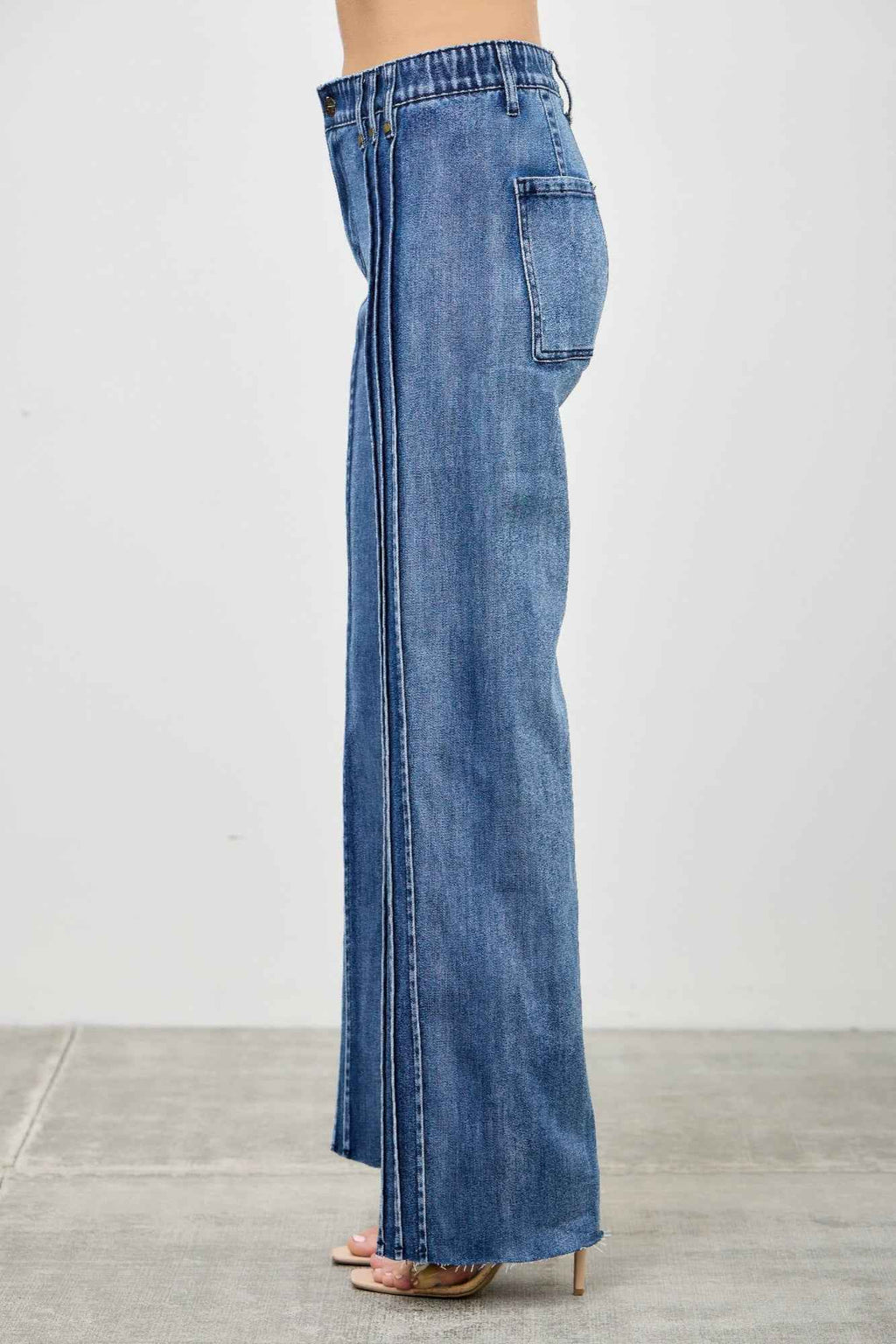 High Rise Straight With Front Lines