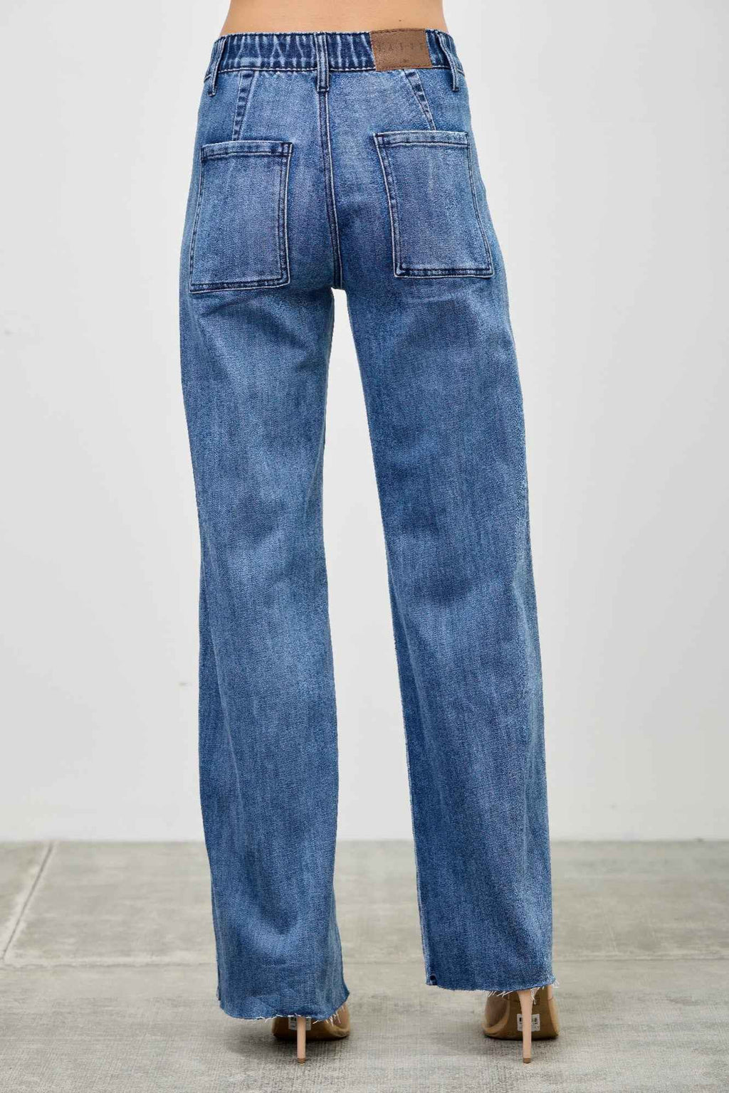 High Rise Straight With Front Lines