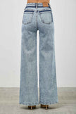 High Rise Relaxed Straight With Seam Detail