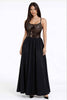 Netted Sequin Maxi Dress