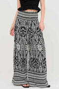 Smocked Waist Floral Pants