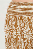 Smocked Waist Floral Pants