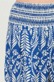 Smocked Waist Floral Pants